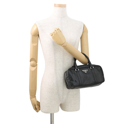 PRADA Re-edition Antique Handbag Black1BB098 Leather