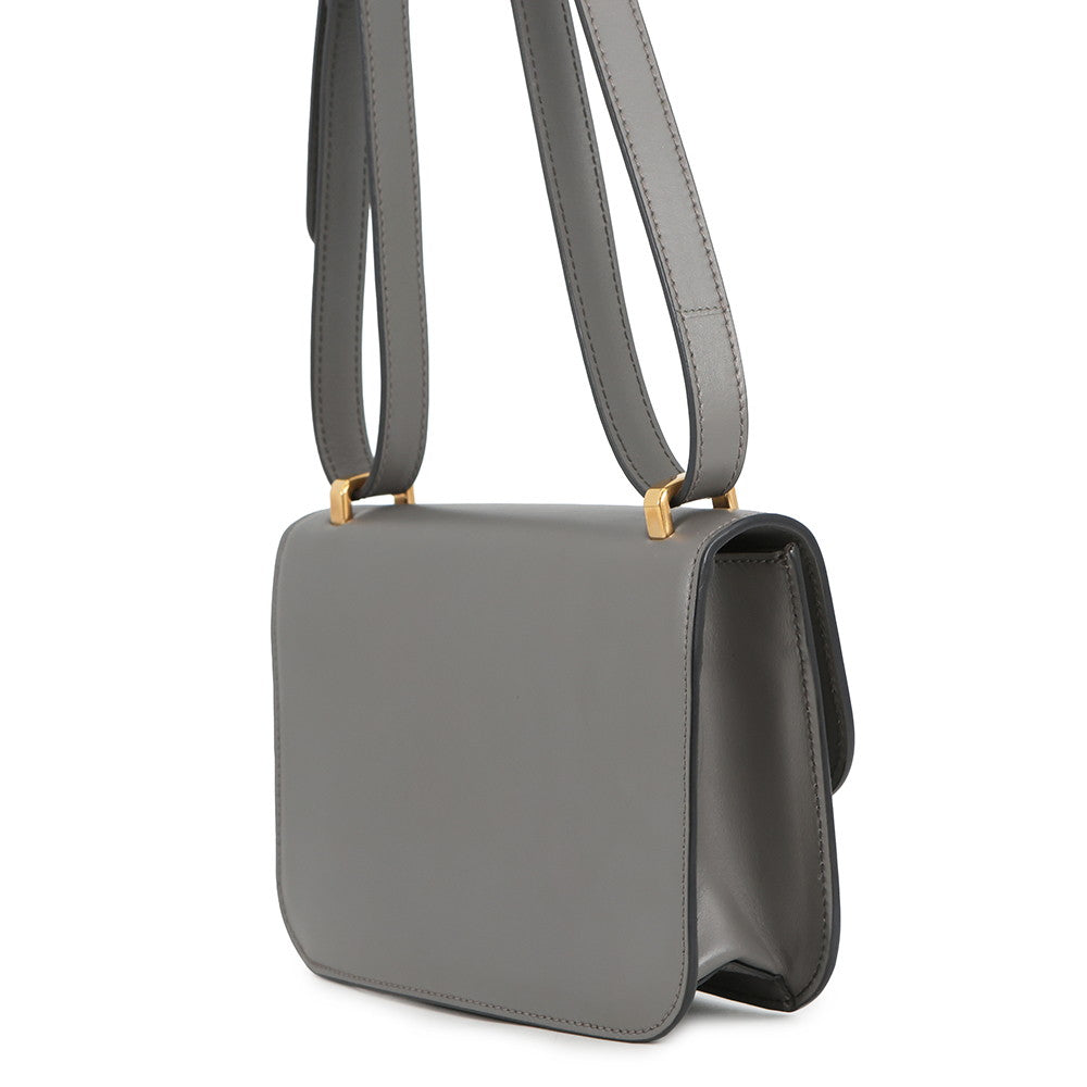 MIUMIU Shoulder Bag Gray5BD254 Leather
