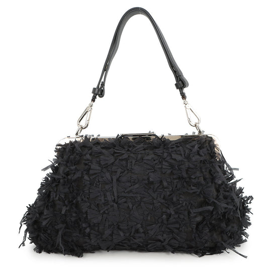 MARNI Marni Handbag BlackFRMPL15NU0 Fabric Leather
