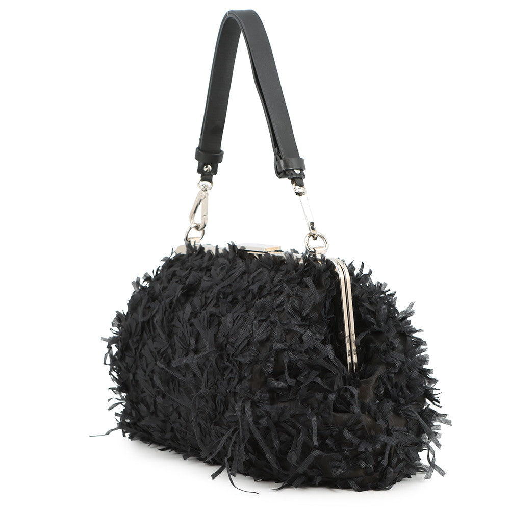 MARNI Marni Handbag BlackFRMPL15NU0 Fabric Leather