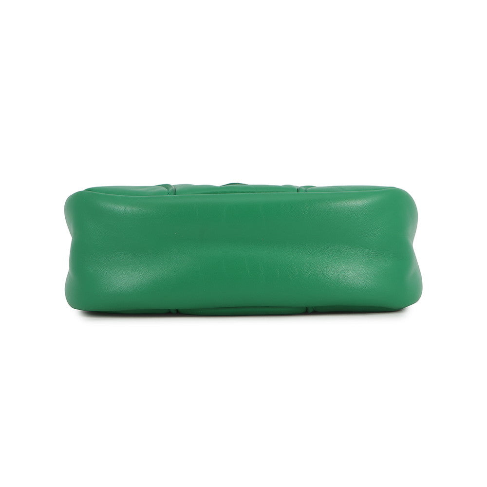 PRADA Re-Edition 2002 Moon Handbag Green1BA381 Padded Nappa Leather