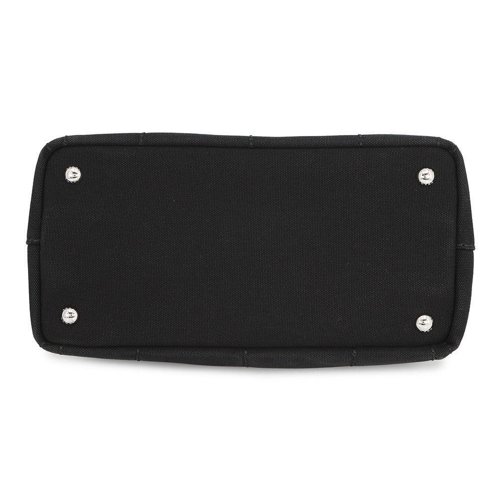 PRADA Canapa Black1BG350 Canvas Wood