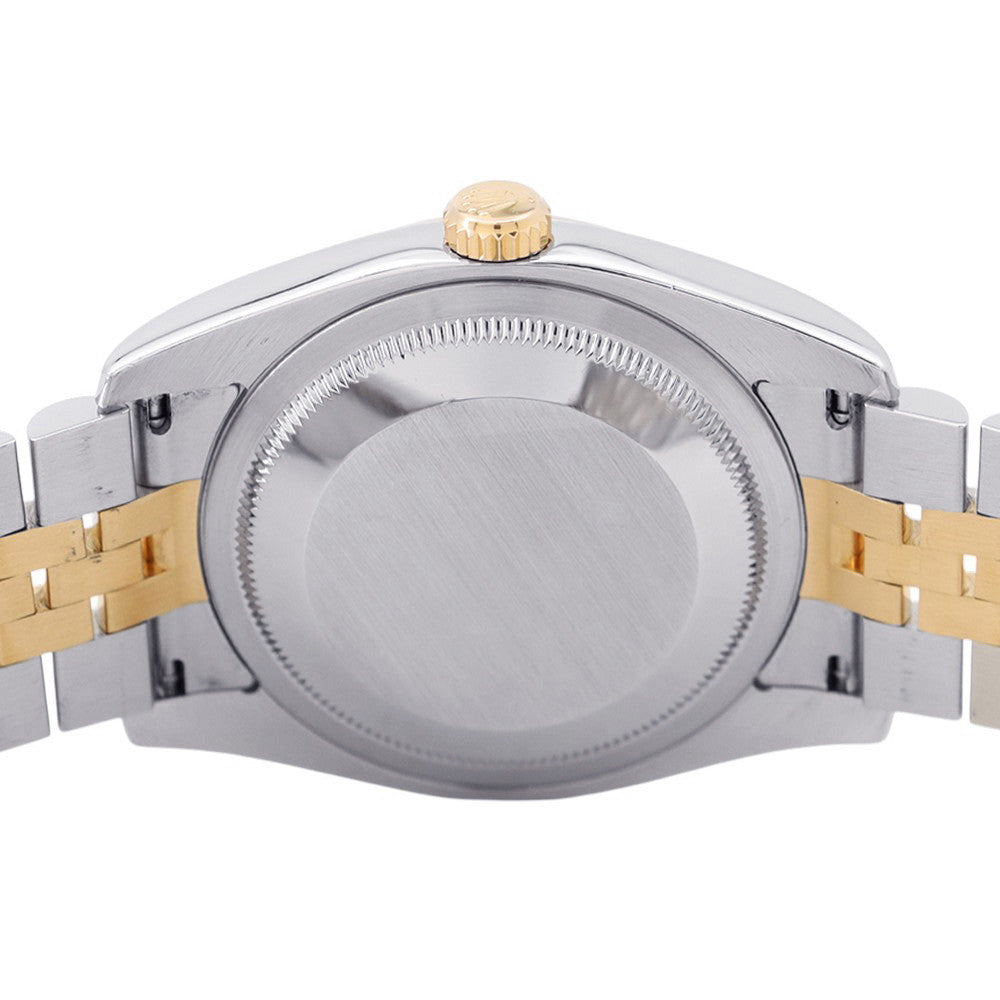 ROLEX Datejust W36mm Stainless Steel K18YG Champagne Dial116233