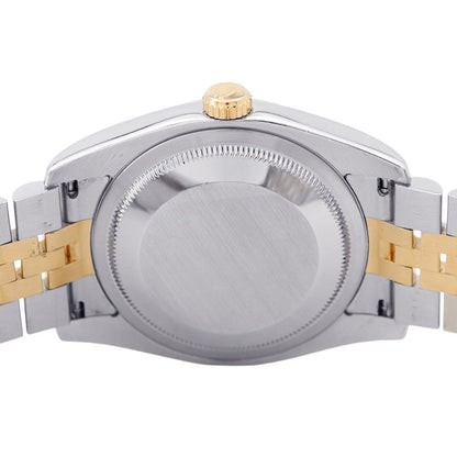 ROLEX Datejust W36mm Stainless Steel K18YG Champagne Dial116233