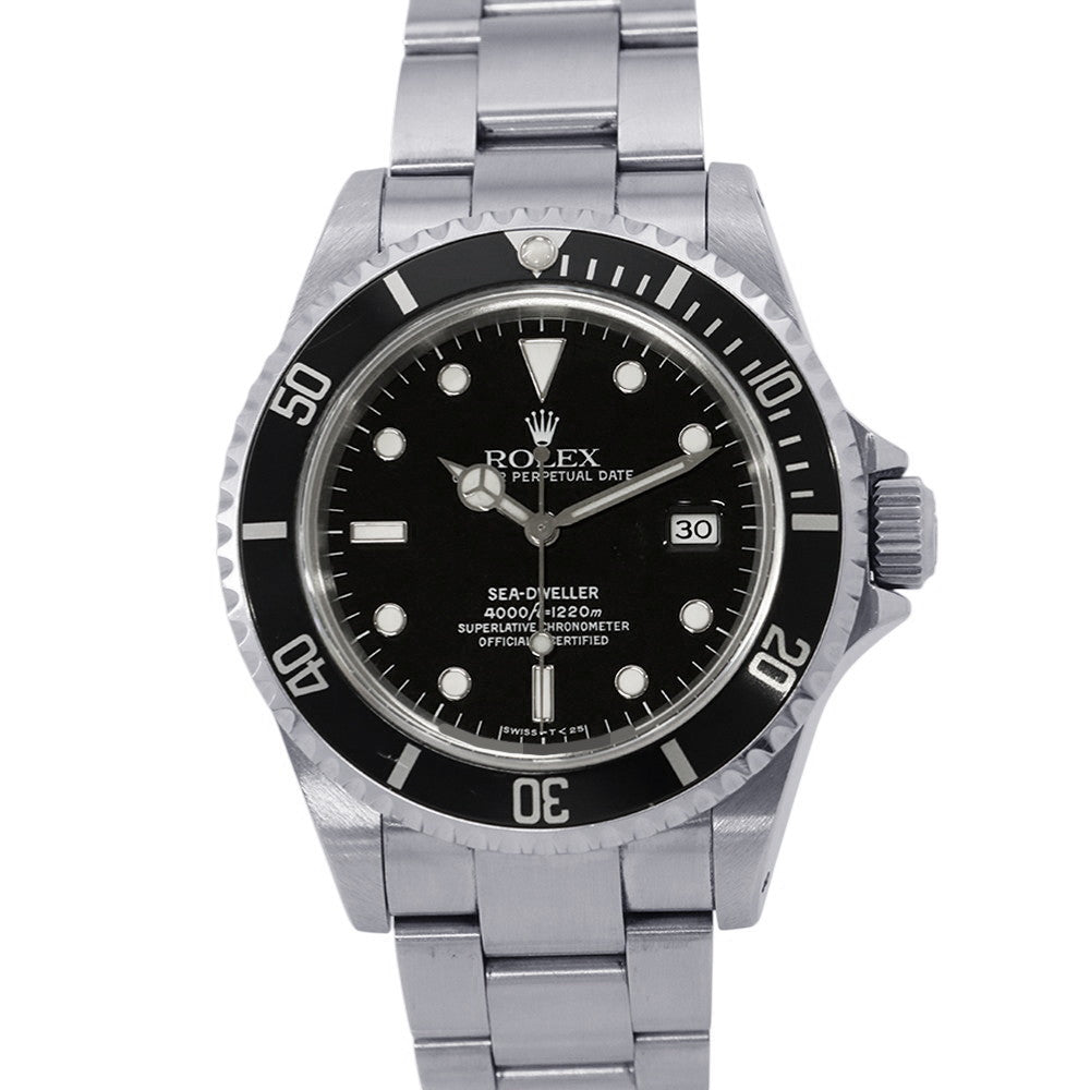 ROLEX Sea-Dweller W40mm Stainless Steel Black Dial16600