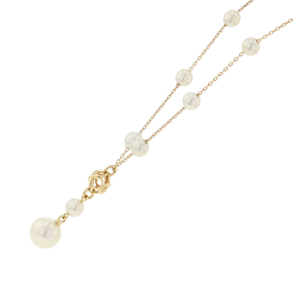 TASAKI PearlNecklace 18K Yellow Gold