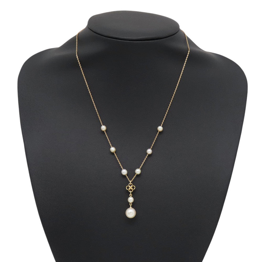 TASAKI PearlNecklace 18K Yellow Gold