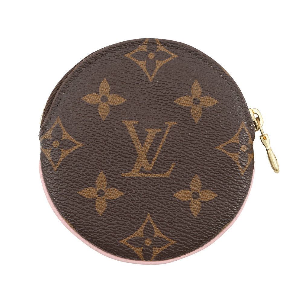 LOUIS VUITTON Porte Monnaie Ron PinkM69057 Monogram/Vivienne
