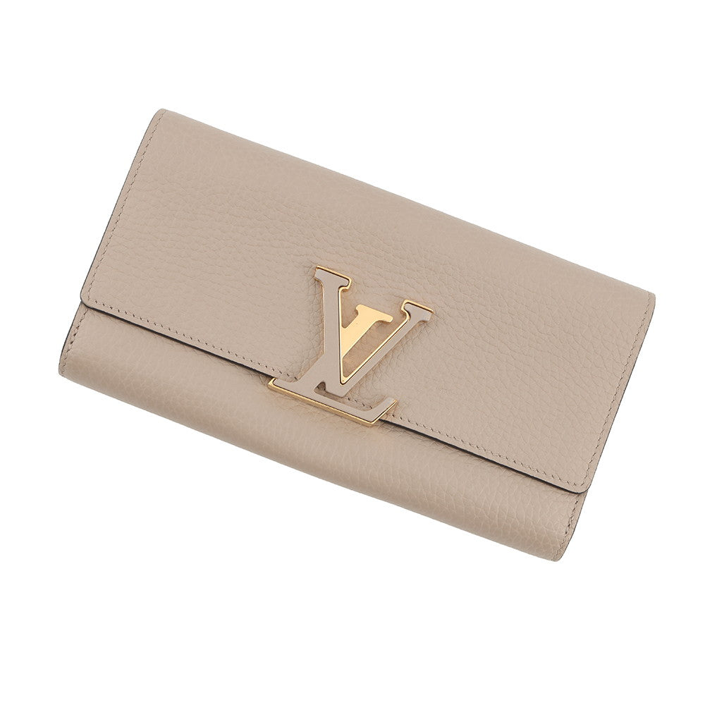LOUIS VUITTON Portefeuille Capucine GaletM61249 Taurillon Leather