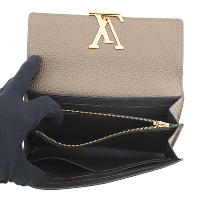 LOUIS VUITTON Portefeuille Capucine GaletM61249 Taurillon Leather