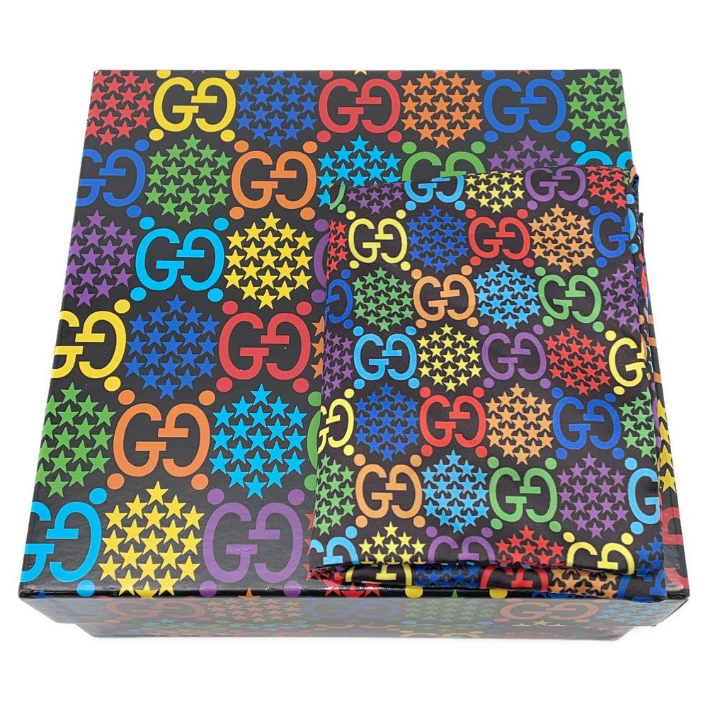 GUCCI GG Psychedelic Shoulder Bag Black/Multicolor598103 GG Psychedelic Leather