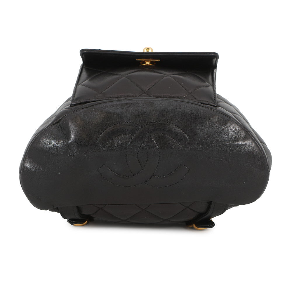 CHANEL Matelasse Duma Backpack BlackA10177 Lambskin