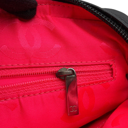 CHANEL Cambon Line Medium Pochette BlackA25178 Leather