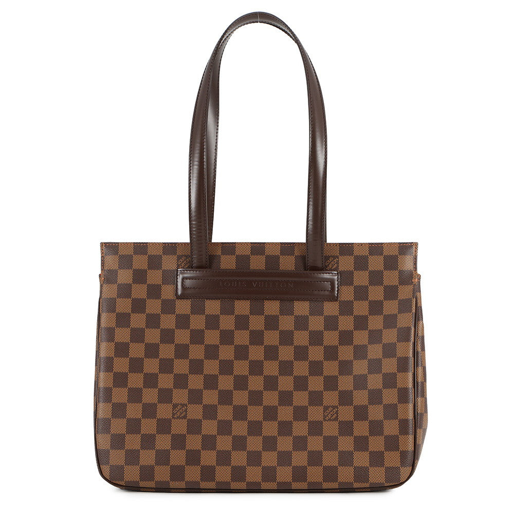 LOUIS VUITTON Parioli RedN51123 Damier Ebene Canvas Size PM