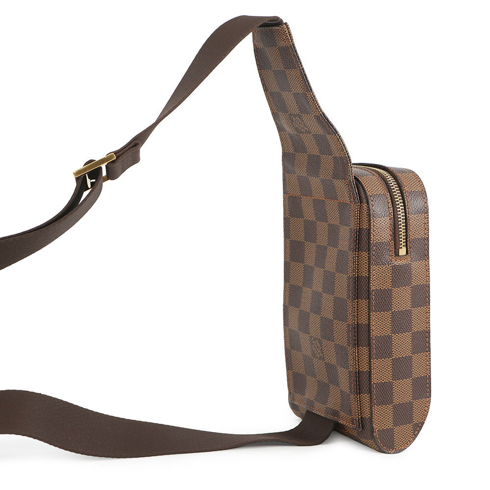 LOUIS VUITTON Geronimos BrownN51994 Damier Ebene Canvas