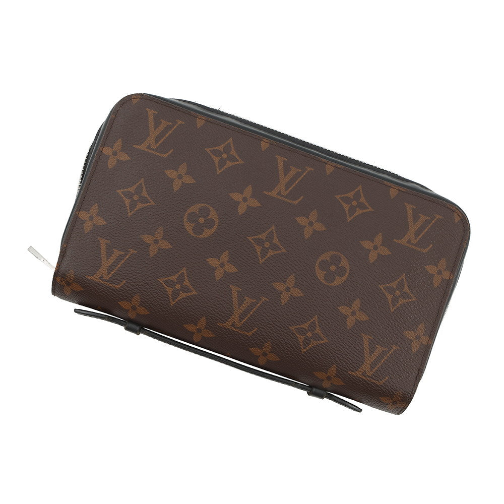 LOUIS VUITTON ZippyXL NoirM61506 Monogram Macassar Canvas