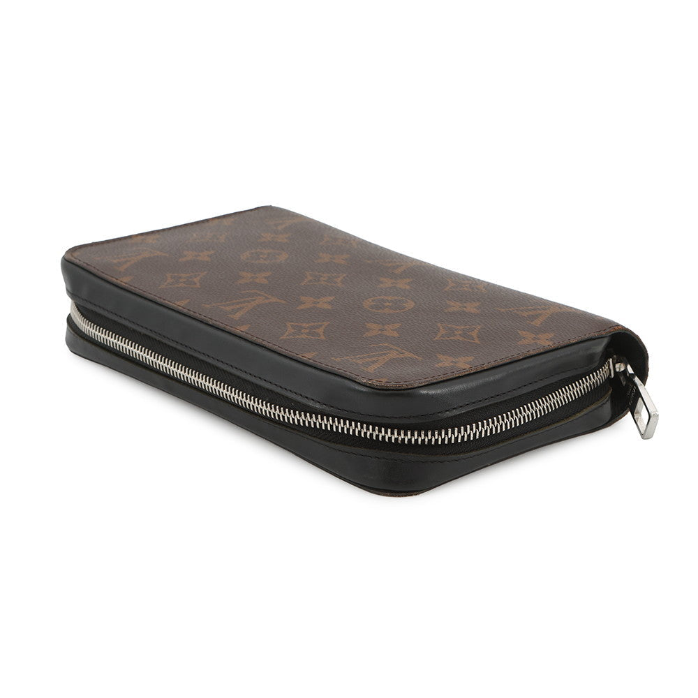 LOUIS VUITTON ZippyXL NoirM61506 Monogram Macassar Canvas