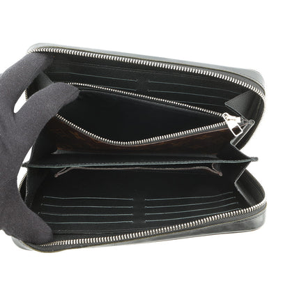 LOUIS VUITTON ZippyXL NoirM61506 Monogram Macassar Canvas