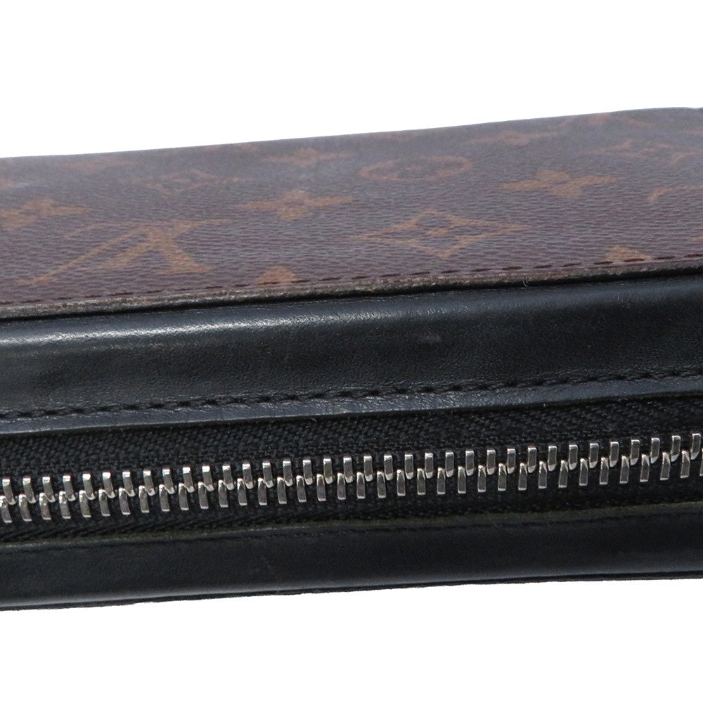 LOUIS VUITTON ZippyXL NoirM61506 Monogram Macassar Canvas