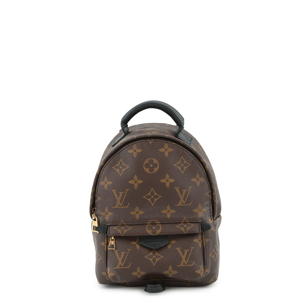 LOUIS VUITTON Palm Springs Backpack NoirM44873 Monogram Size MINI