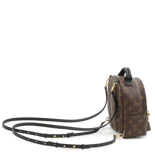 LOUIS VUITTON Palm Springs Backpack NoirM44873 Monogram Size MINI