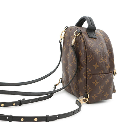 LOUIS VUITTON Palm Springs Backpack NoirM44873 Monogram Size MINI
