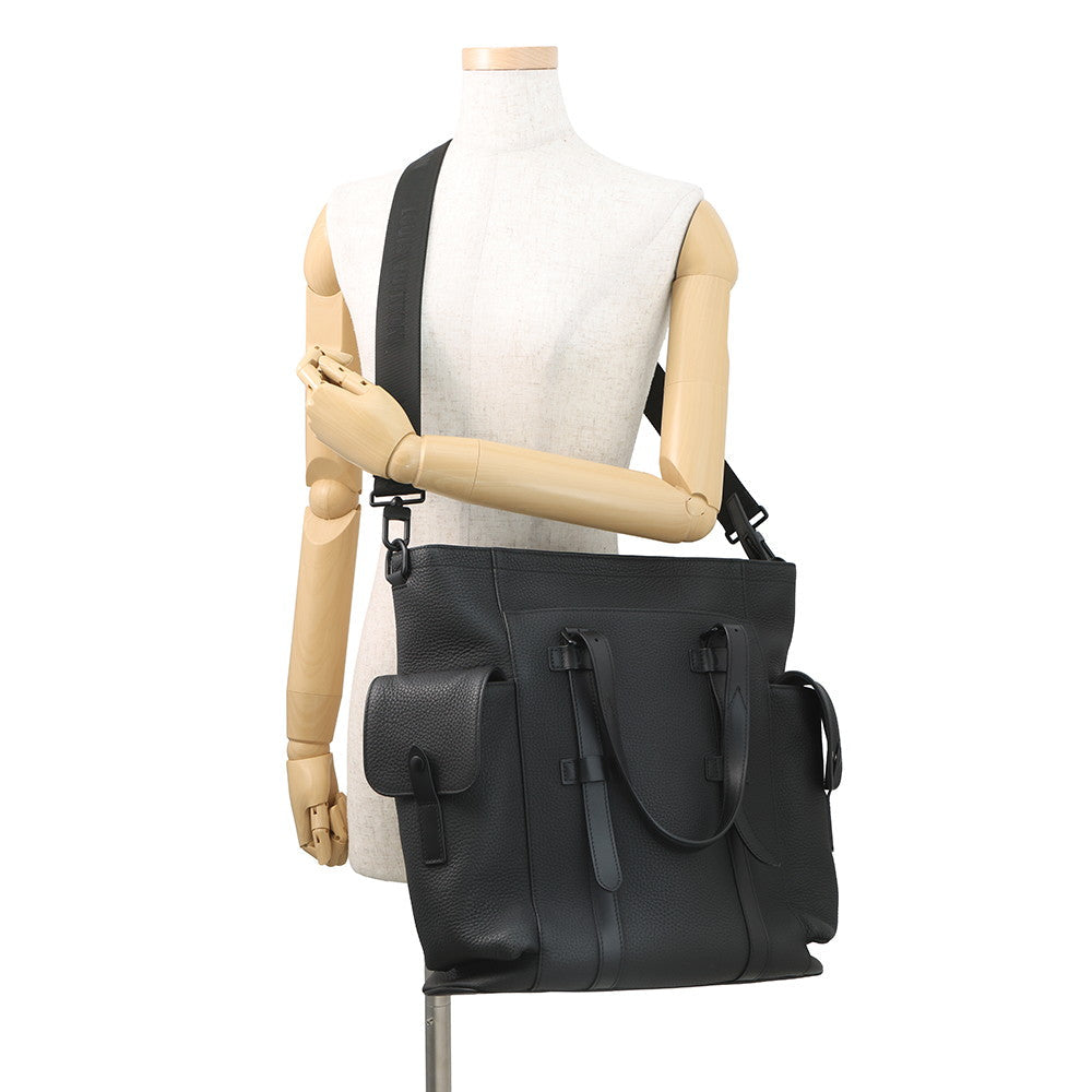 LOUIS VUITTON Christopher Tote NoirM58479 Taurillon Leather