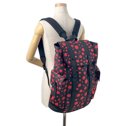 LOUIS VUITTON LVxYK Christopher Yayoi Kusama Noir/RedM21978 Taurillon Monogram Infinity Dot Size MM