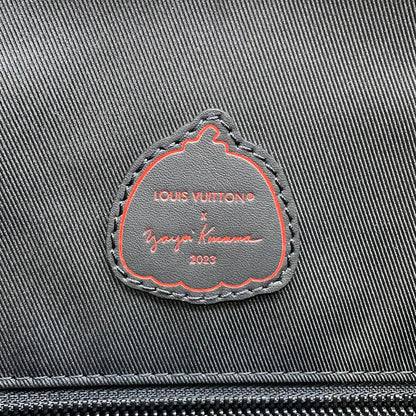 LOUIS VUITTON LVxYK Christopher Yayoi Kusama Noir/RedM21978 Taurillon Monogram Infinity Dot Size MM