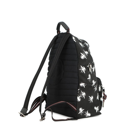 Dior Printed Backpack Black/White1PEBA064XXD03E Nylon