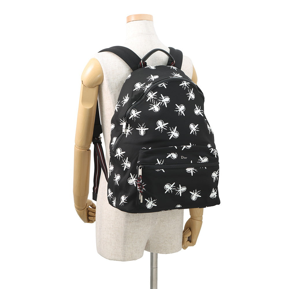 Dior Printed Backpack Black/White1PEBA064XXD03E Nylon