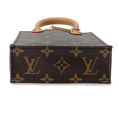 LOUIS VUITTON Petit Sac Plat BrownM81295 Monogram