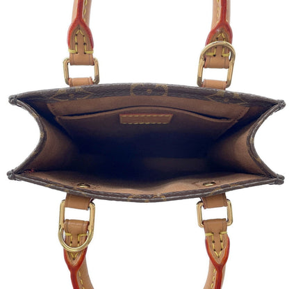 LOUIS VUITTON Petit Sac Plat BrownM81295 Monogram