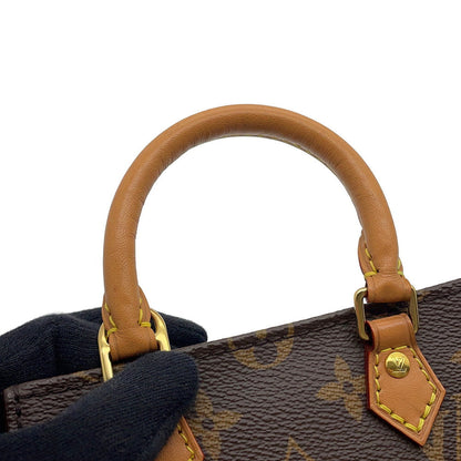 LOUIS VUITTON Petit Sac Plat BrownM81295 Monogram