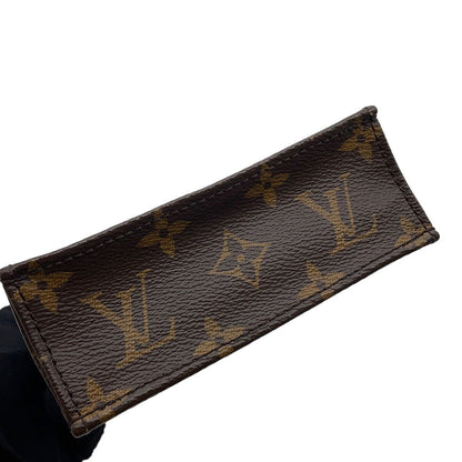 LOUIS VUITTON Petit Sac Plat BrownM81295 Monogram
