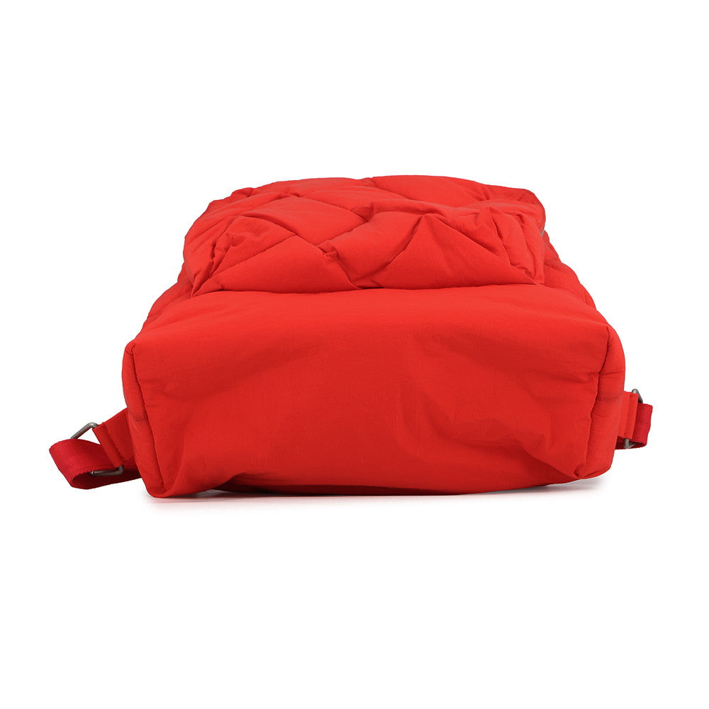 Bottega Veneta Maxi INTRECCIATO Backpack Tomato652188 Nylon