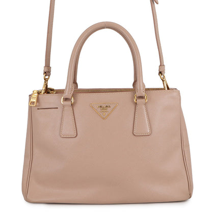 PRADA Saffiano Leather 2WAYHandbag Pink1BA863 Leather