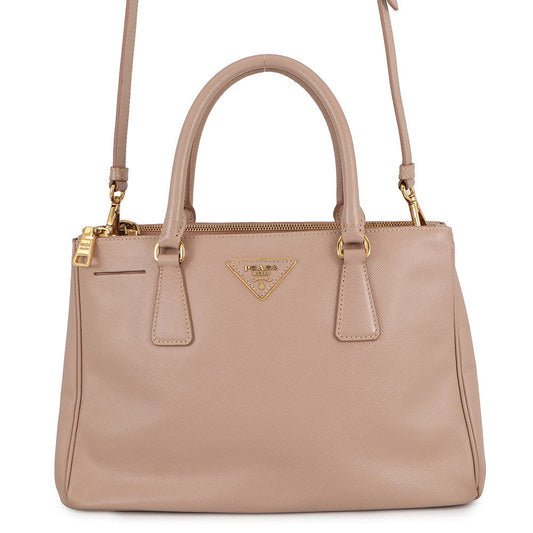 PRADA Saffiano Leather 2WAYHandbag Pink1BA863 Leather