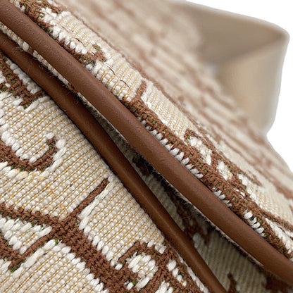 Dior Cactus Jack Oblique Saddlebag Beige/Brown1ADPO093JOD Canvas Leather