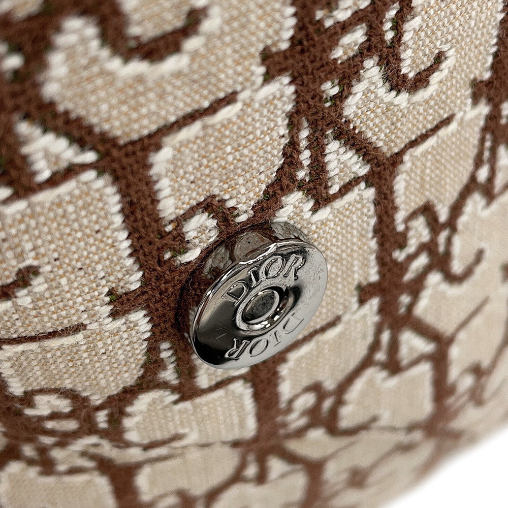 Dior Cactus Jack Oblique Saddlebag Beige/Brown1ADPO093JOD Canvas Leather