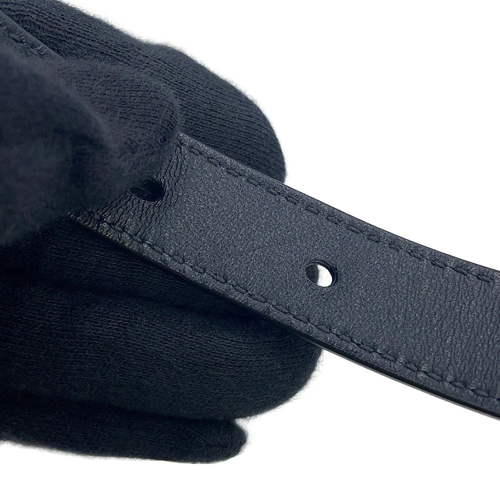 Dior Oblique Jacquard Waist Bag Navy/BeigeS5446CTZQ Canvas Leather Size Mini