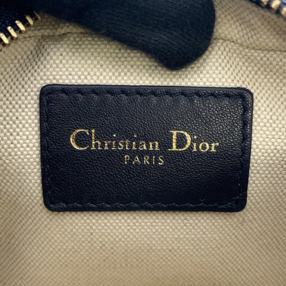 Dior Oblique Jacquard Waist Bag Navy/BeigeS5446CTZQ Canvas Leather Size Mini