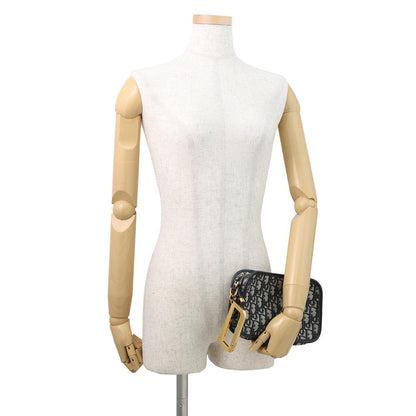Dior Oblique Quake Clutch Bag Navy/BeigeS5700CTZQ Canvas Leather