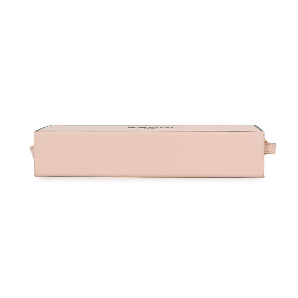 FENDI Box Shoulder Bag Pink8BT340 Leather