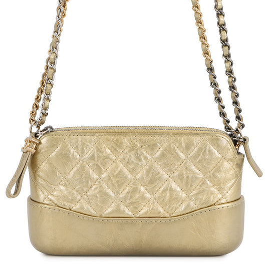 CHANEL Gabriel ChainShoulder Bag GoldA94505 Lambskin