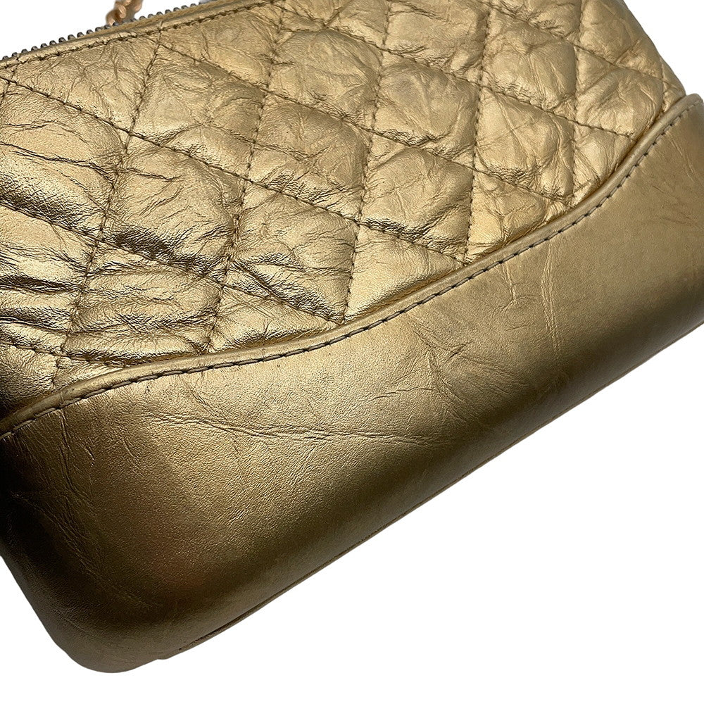 CHANEL Gabriel ChainShoulder Bag GoldA94505 Lambskin