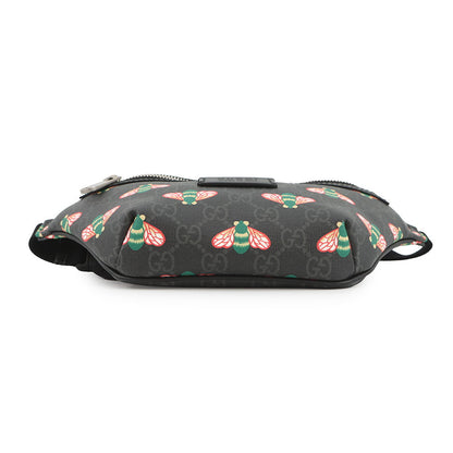 GUCCI GG Supreme Crossbody Bag Bee Black675181 GG Supreme