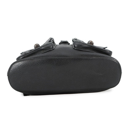 GUCCI Bamboo Backpack Black370833 Leather