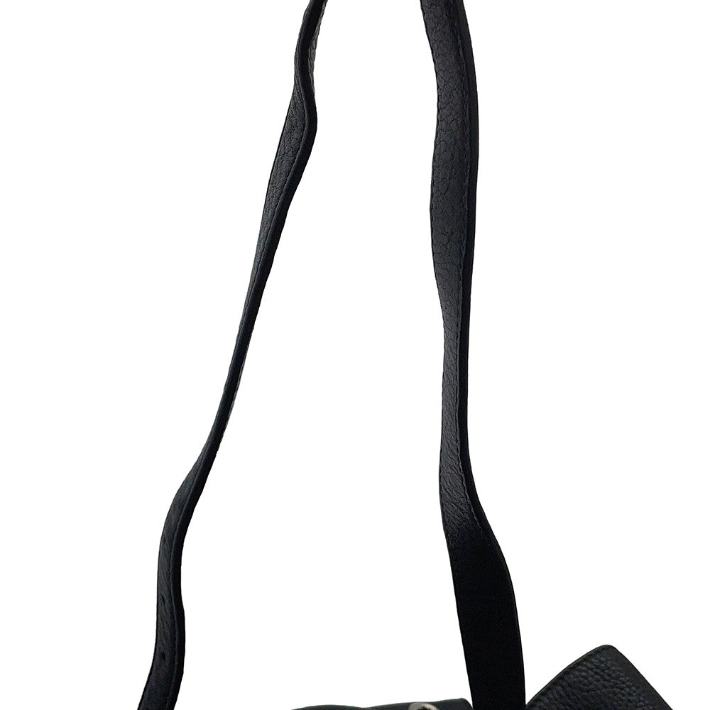 GUCCI Bamboo Backpack Black370833 Leather