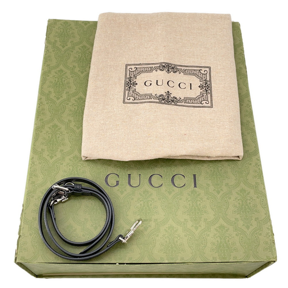 GUCCI Embroidery Tote Bag Multicolor659983 Canvas Leather
